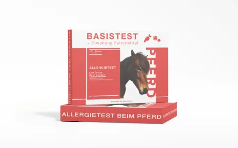 Allergietest beim Pferd: Basis-Set mit Futtermittel-Erweiterung. Informiere dich über die Kosten für einen Allergietest beim Pferd und handle dann.